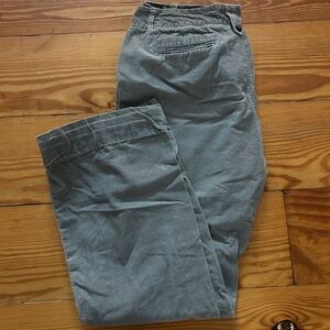 Banana Republic green corduroy pants slight wear